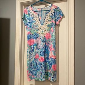 Lilly Pulitzer Floral Dress • Size: M • Worn once